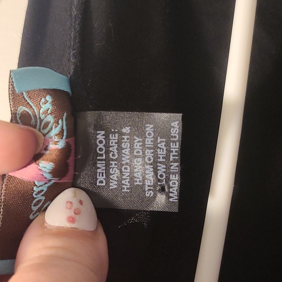 Black fringe corset tee - Picture 4 of 6